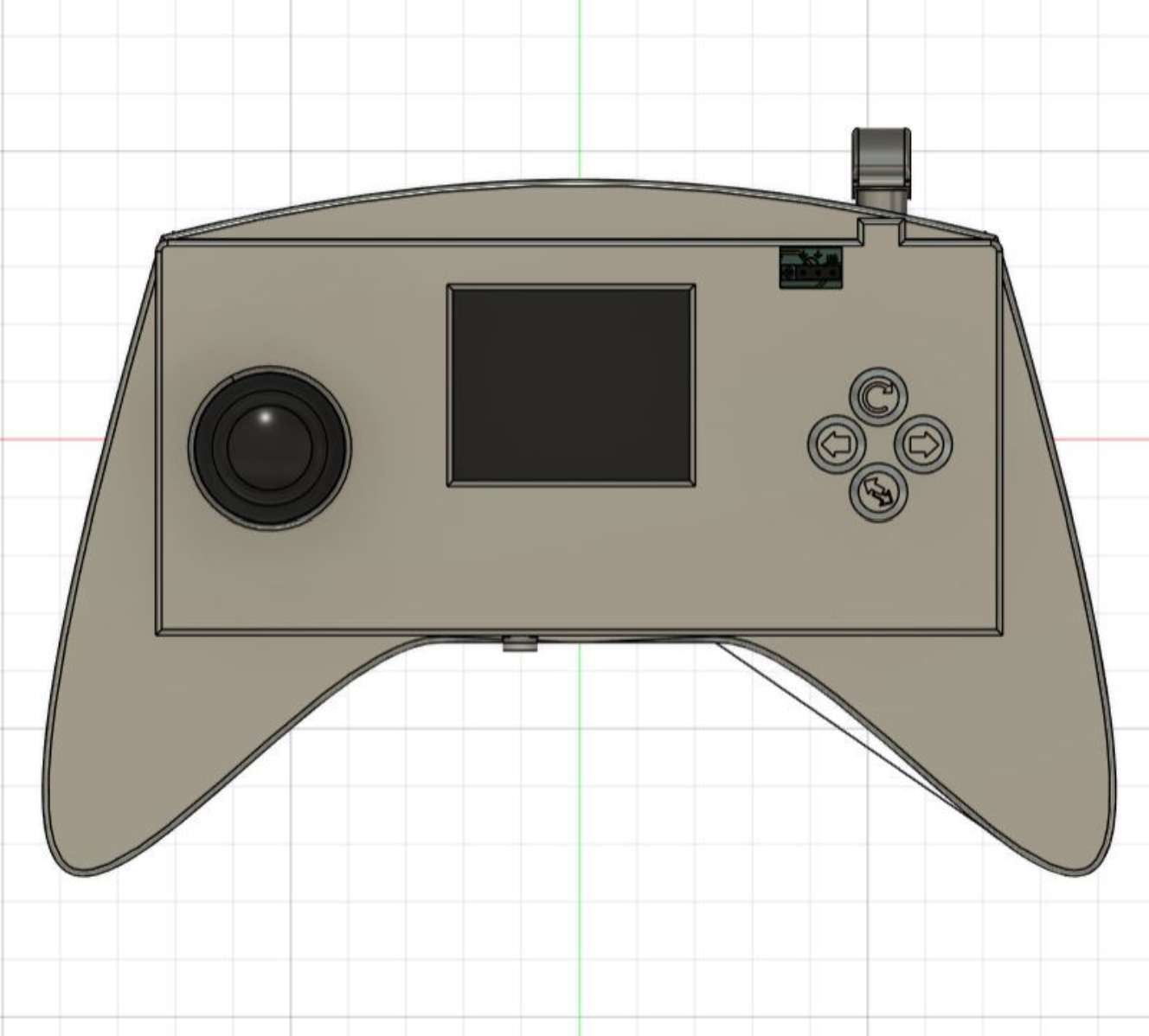 Enclosure CAD, alternate view.