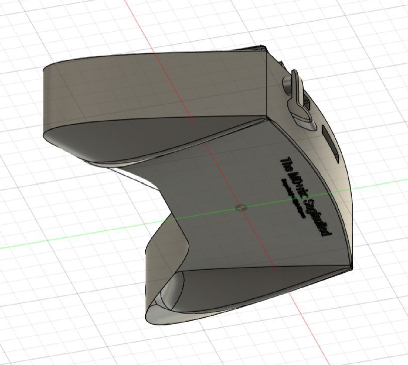 Enclosure CAD design.